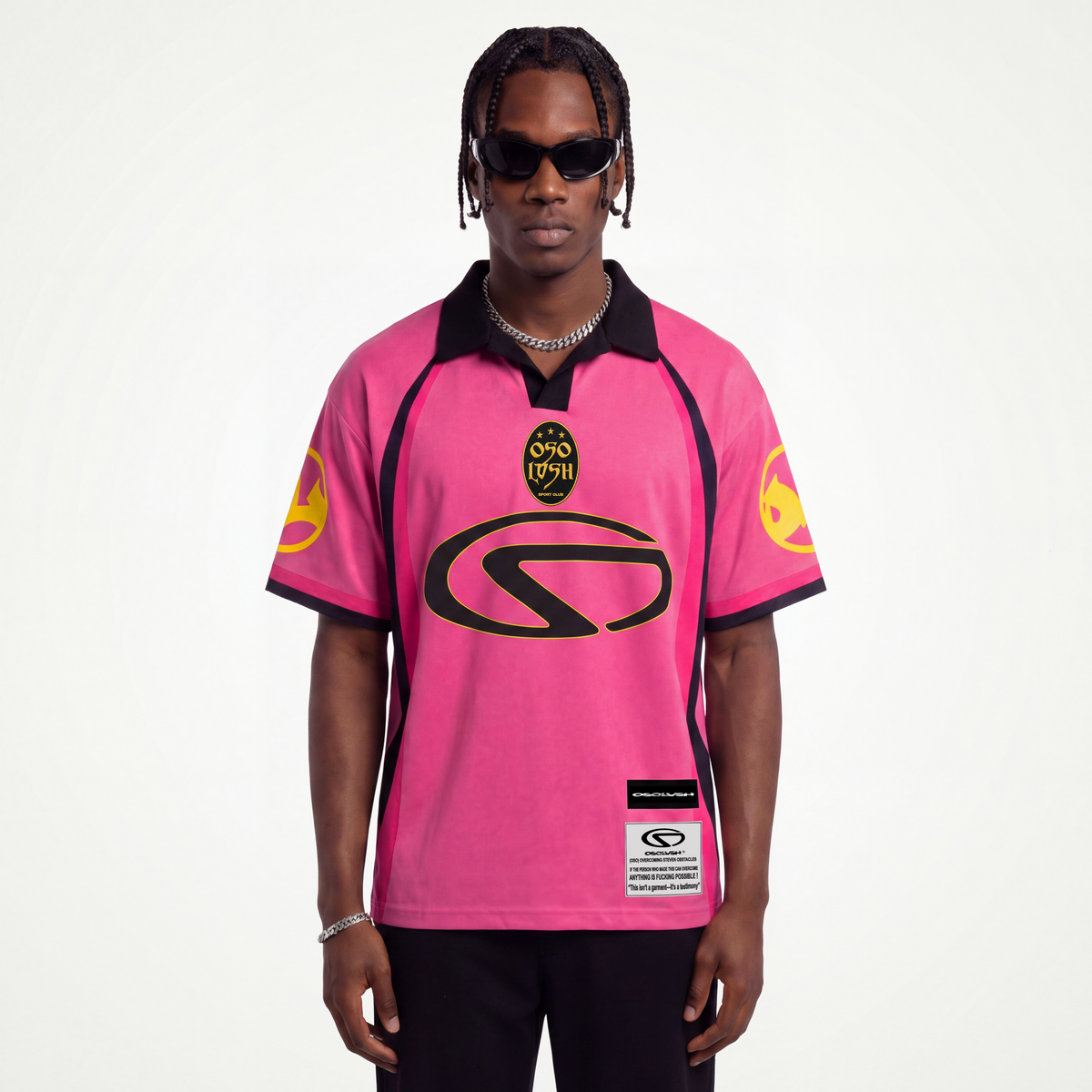 OSO LAVISH SPORT NEON JERSEY-HOT PINK